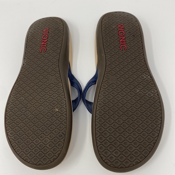 Vionic size US 8, TIDE ALOE TOE POST SANDAL - Picture 5 of 7